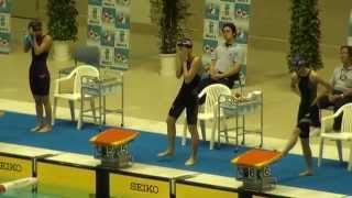 内田美希　50mFR 決勝 第19回新潟県スプリント選手権 2014.10.12