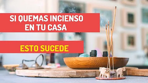 ¿Es el incienso un buen aroma?