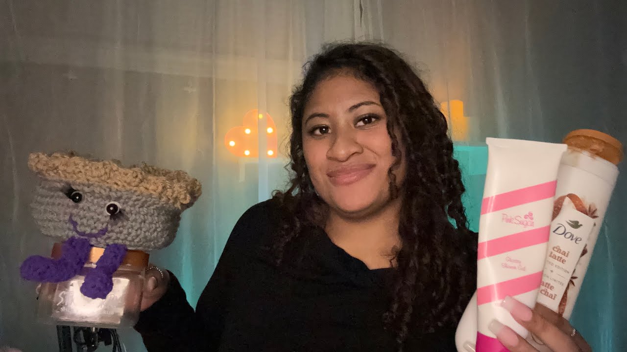 ASMR~ Tapping on Empties + Plus Cutie gifts