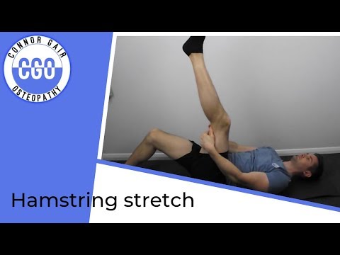 Hamstring Stretch - Supine