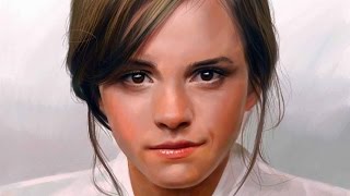 Speed drawing Emma Watson