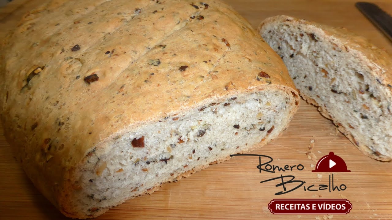 Pão de semente de abóbora