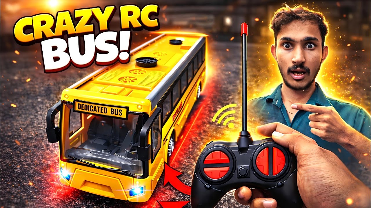 This RC Bus is INSANE 😳 Remote Control Beast 💥