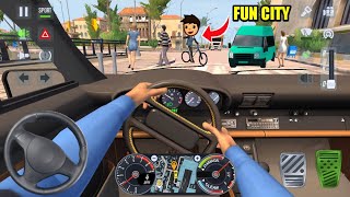 FUN CITY CARS 🚖👩‍🦰 Car Games Android City Drive - Taxi Sim 2020 screenshot 4