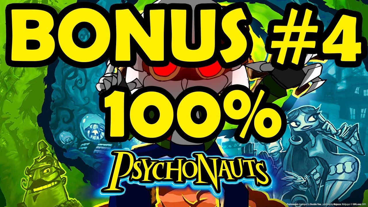 Let's Play Psychonauts bonus 4 - Sasha's Shooting Gallery 100%