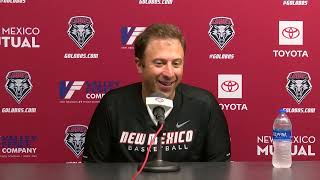 UNM MBB - Richard Pitino Media Availability (7/13/22)