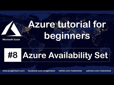 वीडियो: आप Azure में उपलब्धता सेट कैसे बनाते हैं?