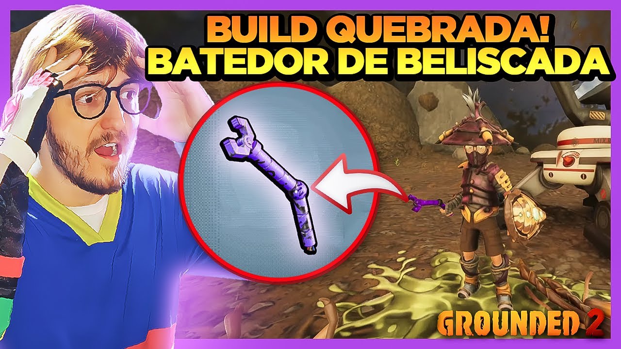 GROUNDED 2: O Batedor de Beliscada Está Absurdamente Quebrado de Forte!! Build INSANA no Mix.R!