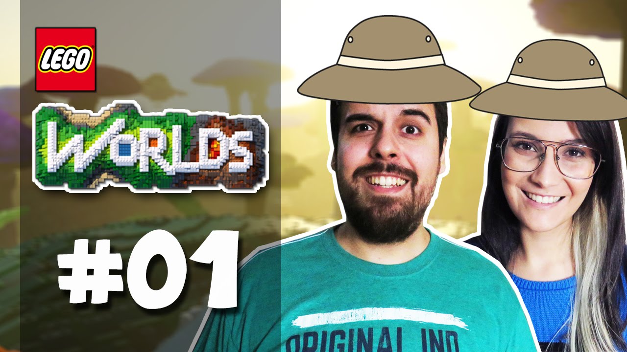 LEGO Worlds Online #01 - COMEÇANDO NOSSO MUNDO!