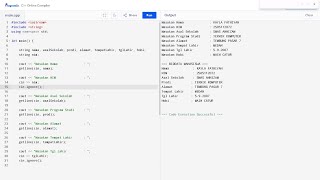 Membuat Program Biodata Diri Menggunakan C++, oleh Kayla Fathiyah 