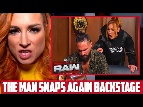 Video ? BECKY LYNCH STUNS THE WWE UNIVERSE BY SLAPPING SETH ROLLINS LIVE ON MONDAY NIGHT RAW.