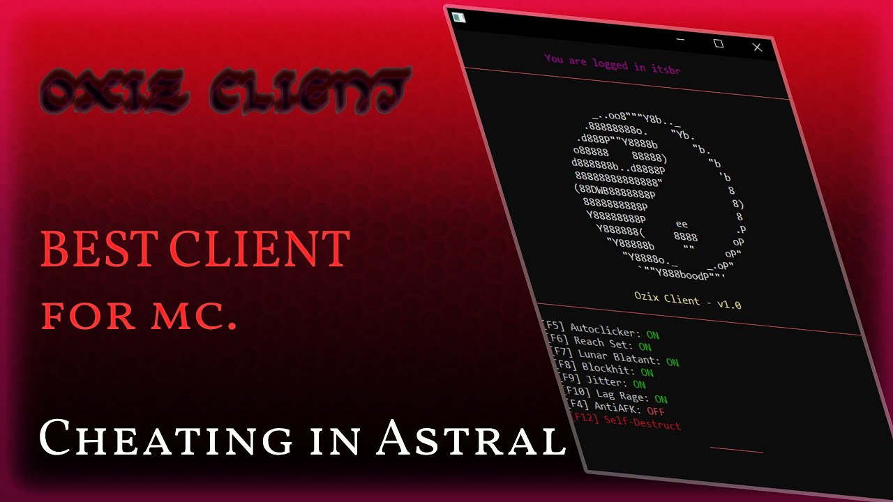 New best client Ozix | discord in description.