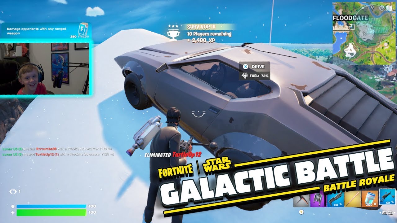 Bound Lucas makes his channel debut RUNNING Fortnite Chapter 6 Season 3!