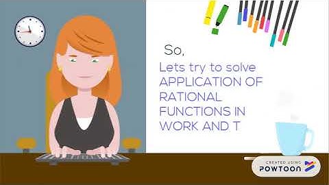 Application of rational functions