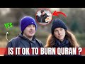 Quran burning  do people support quran burning in sweden  street interview  public reaction