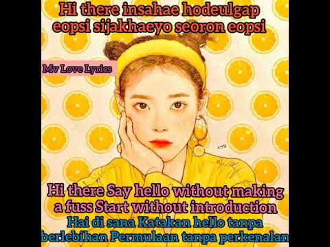 BBIBBI-IU [Aesthethic Lyrics] Rom/Eng/Indo/Malay Sub