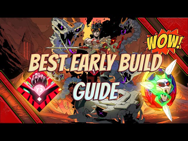 Hades best early game build - how to beat hades fast and easy - beginner build tips guide class=