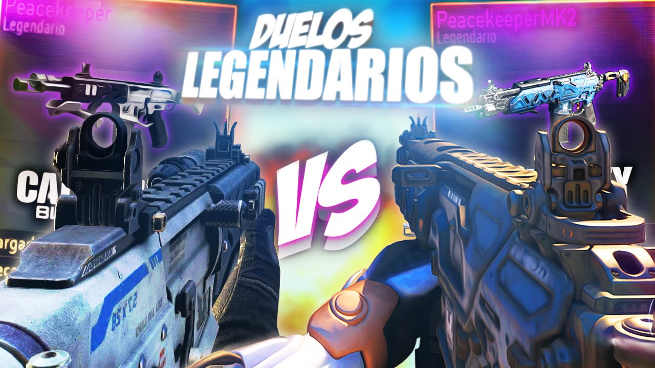PEACEKEEPER (BO2) VS PEACEKEEPER MK2 (BO3) DUELOS LEGENDARIOS T2