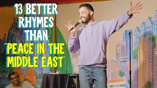 13 Better Rhymes Than Peace In The Middle East