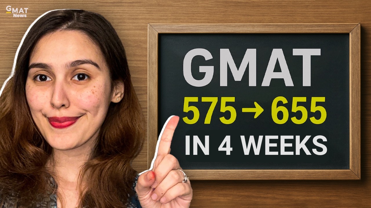 How One Test Taker Jumped from 575 to 655 in 4 Weeks | GMAT News