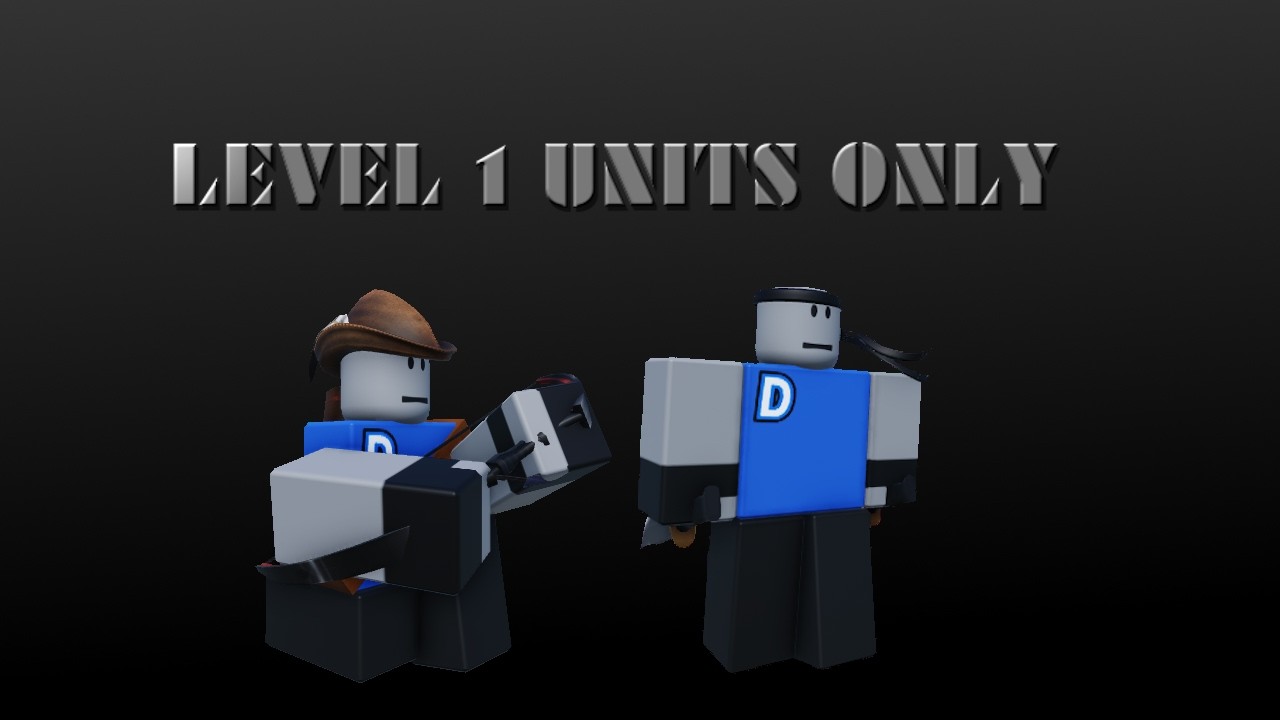 Dummy Wars : ANC With Level 1 Units Only