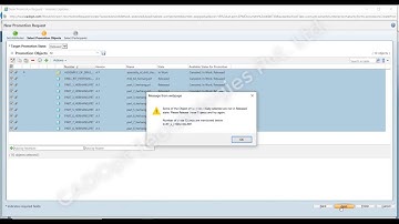 Promotion Request validator for Windchill