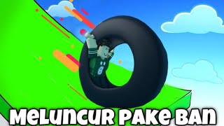 Kocak Meluncur Pake Ban Mobil Roblox Obby But Youre In A Tire Roblox Indonesia
