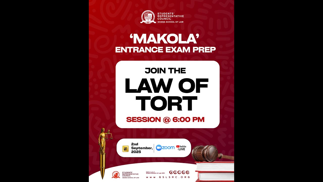 MAKOLA ENTRANCE EXAM PREP (LAW OF TORTS)