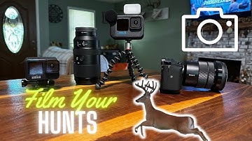 How to SELF FILM Your Hunts | My Camera Gear | Treestand Filming |