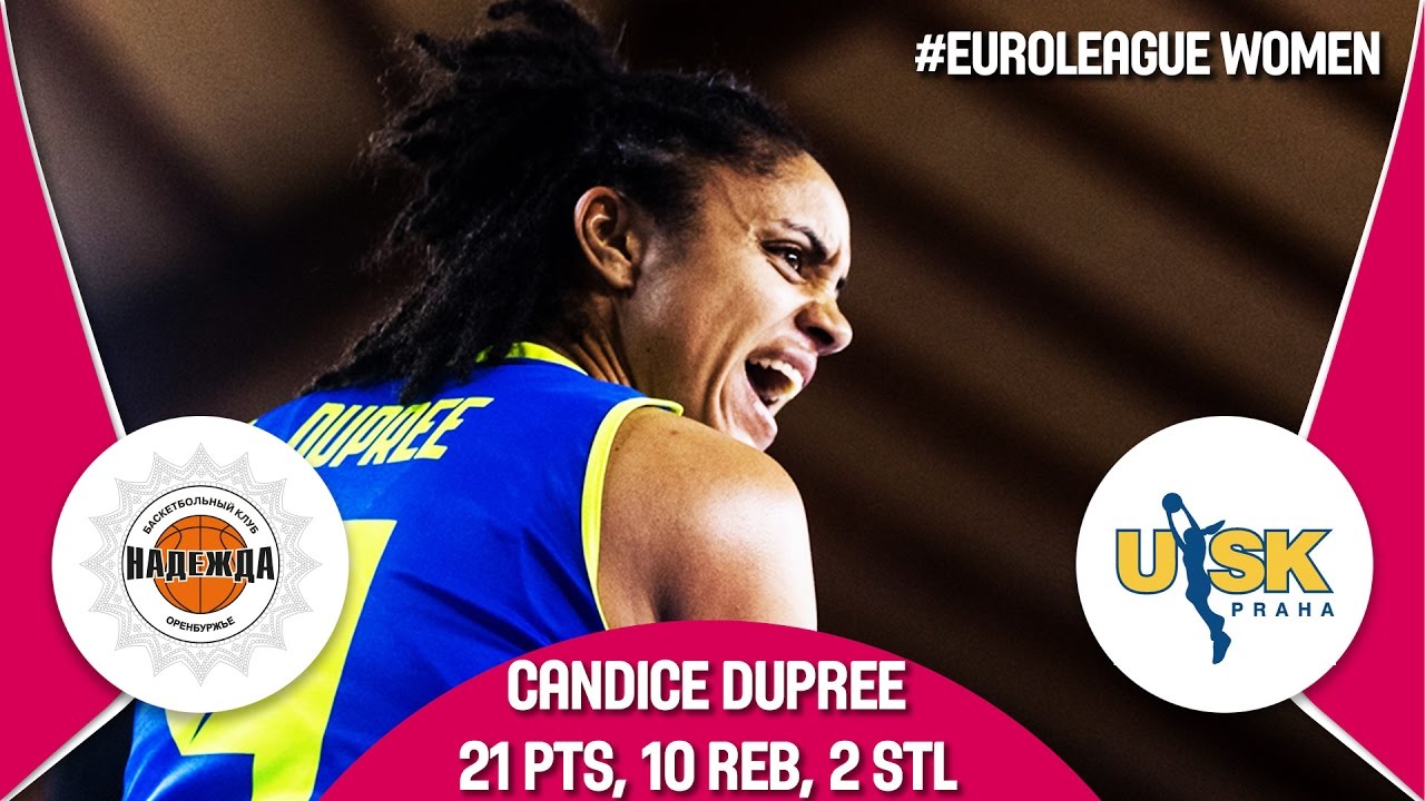Candice Dupree's (21pts) dominant performance on the road - Highlights - Euroleague Women 2016/17