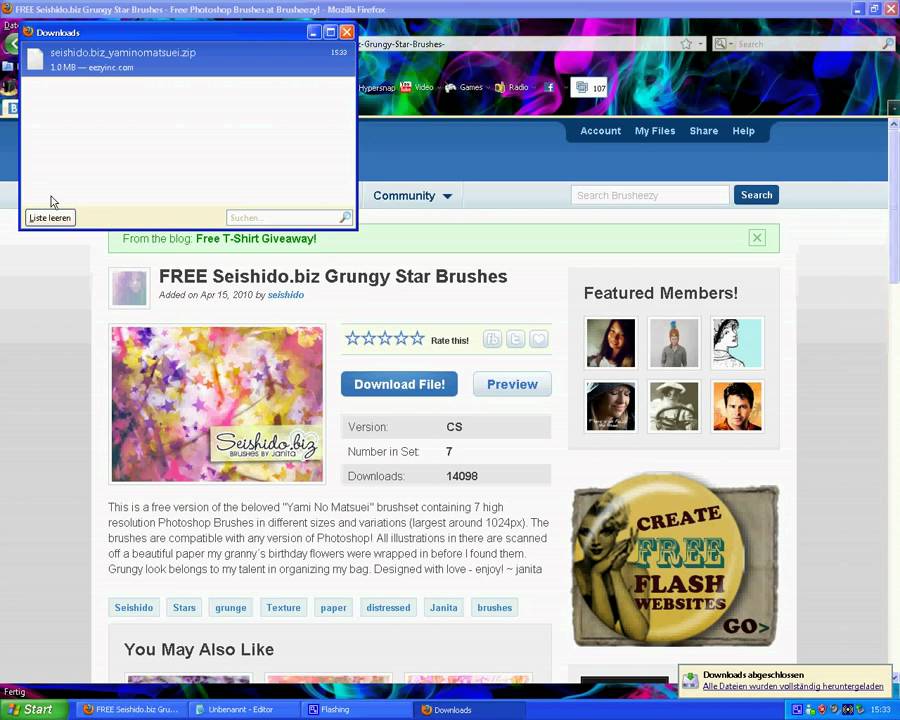 Brushes Download YouTube