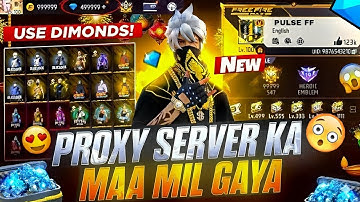 PROXY SERVER KA MAA MIL GAYA 😱💯🔥 || Free Fire Proxy Server 🤯