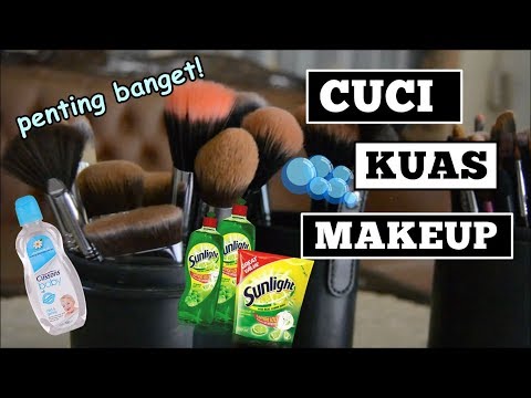 Video: 3 Cara Membersihkan Berus Makeup dengan Alkohol