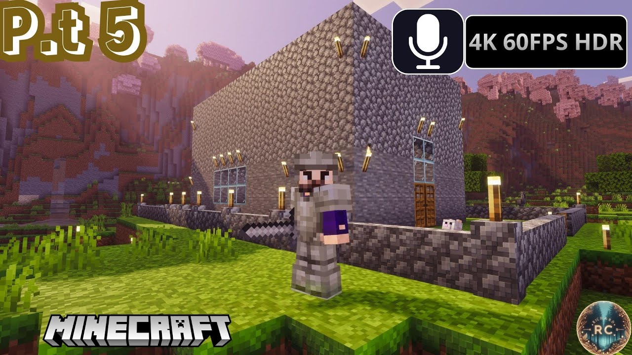 Minecraft PS5 Prizma Shaders Vibrant Visuals Ultra Realistict Graphics P.t 5 Comentado 4K 60FPS HDR