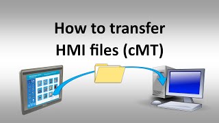 How to transfer HMI files to a PC using Weintek cMT3072XH