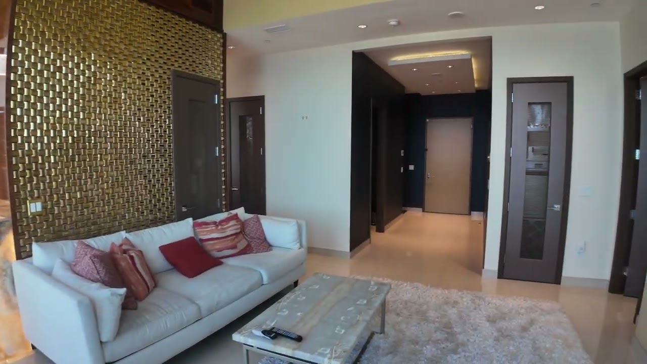 Waldorf Astoria Las Vegas Top floor Penthouse 2 Bed Condo with custom bar