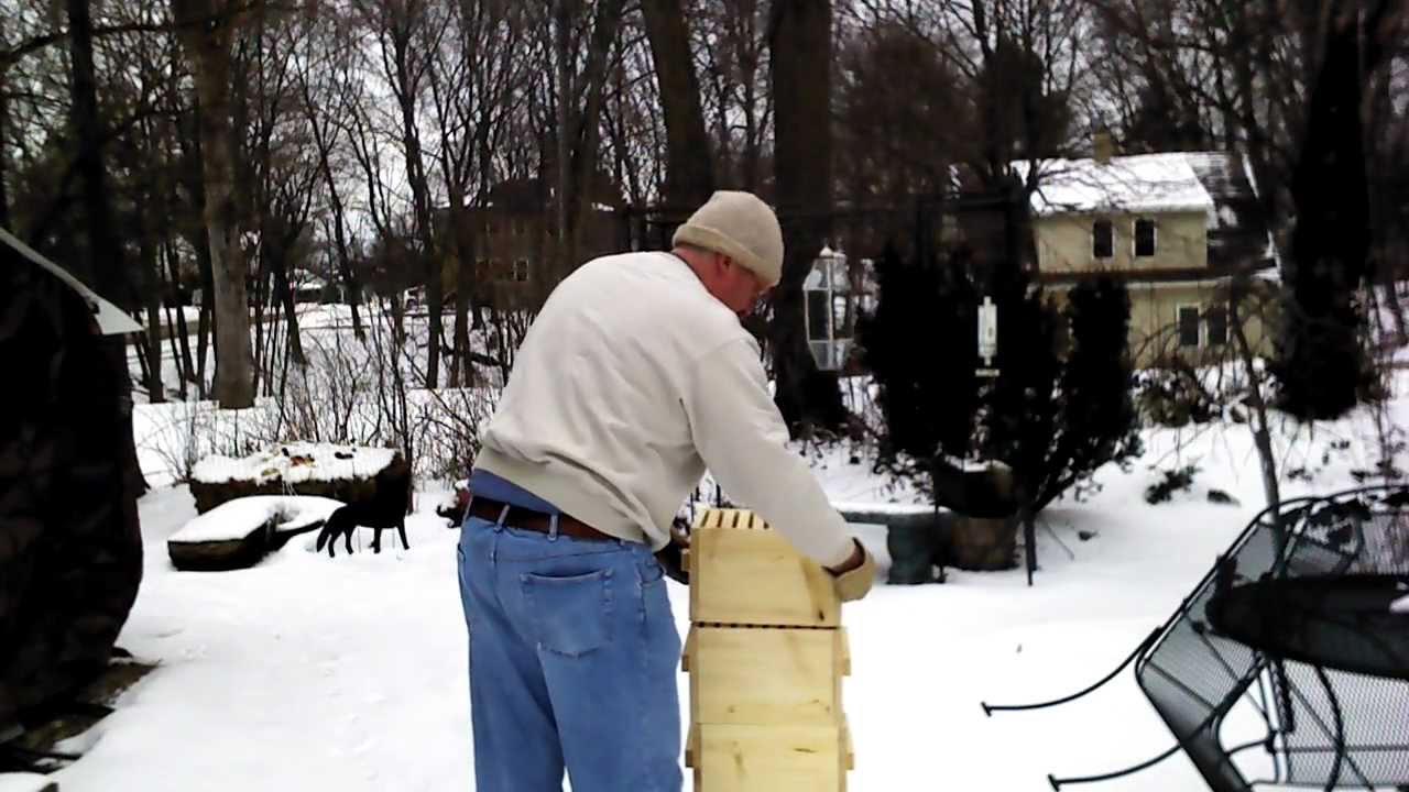 Warre beehive, second build, this time according to plans