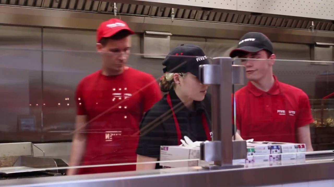 Five Guys promo. YouTube