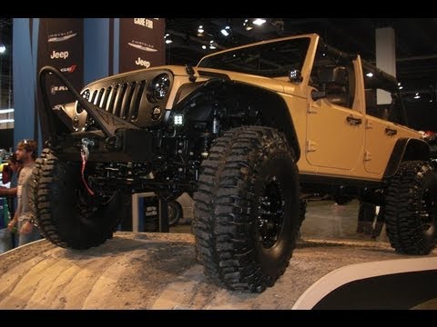 SEMA: Jeep Wrangler Sand Trooper - Portal Axles