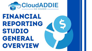 Financial Reporting Studio General Overview