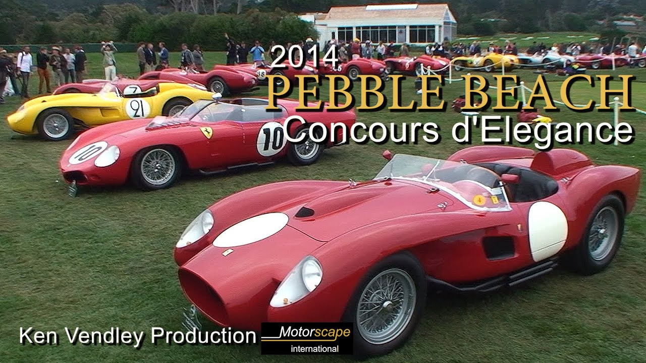 2014 Pebble Beach Concours Ken Vendley Production / Motorscape International