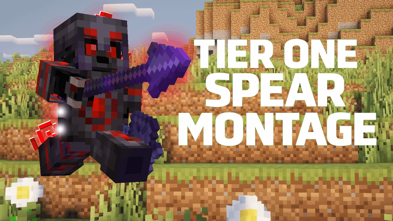 Tier 1 - Minecraft Spear PVP Montage