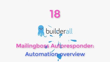 Builderall Tutorial 18 - Mailingboss Autoresponder: Automation overview #builderall