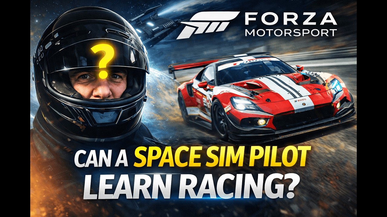 Can a Space Sim Pilot Learn Racing? | Forza Motorsport Driver Training Day 2