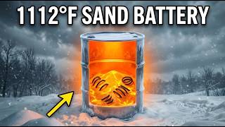 This $300 DIY Sand Battery Held 1112°F Overnight. Why is It Hidden?