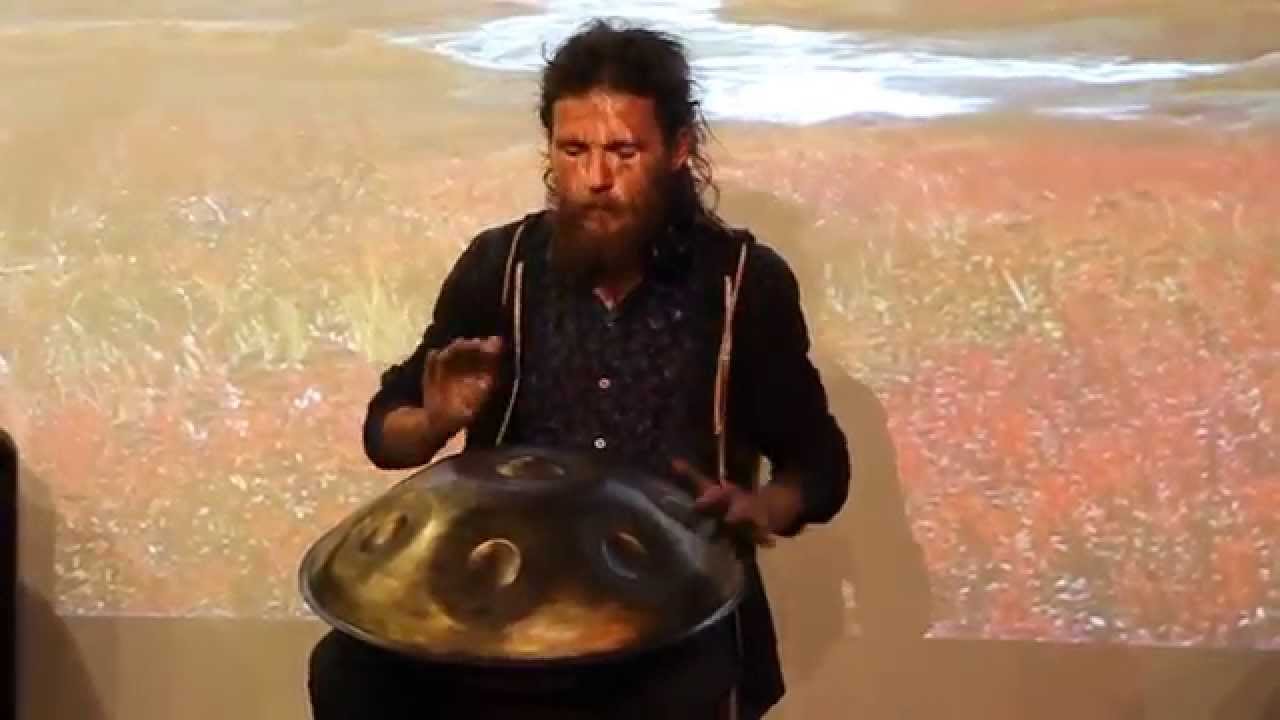 Pasha Aeon - OMana Handpan Music. Сafe Auroville. 2015