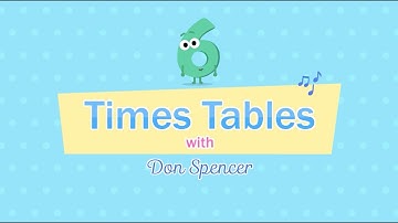 Don Spencer - Six Times Tables (Official Animated Video)