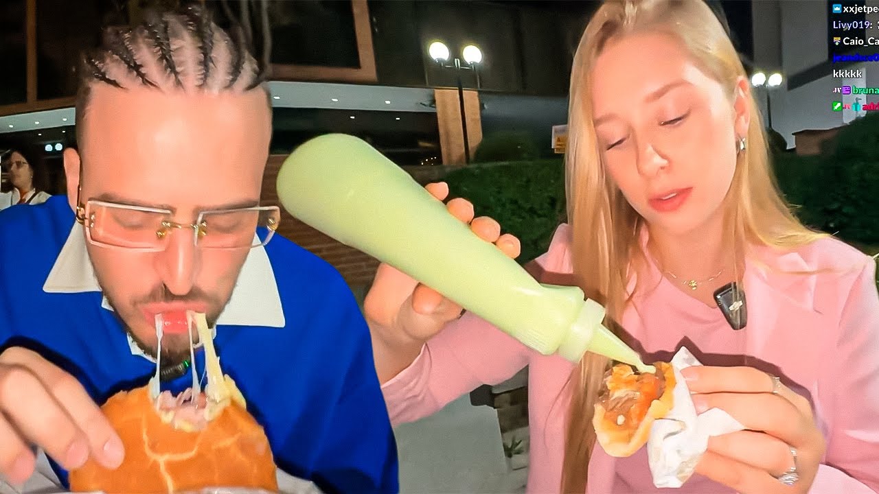 JON VLOGS LEVOU A CELA PRA COMER UM X-TUDO