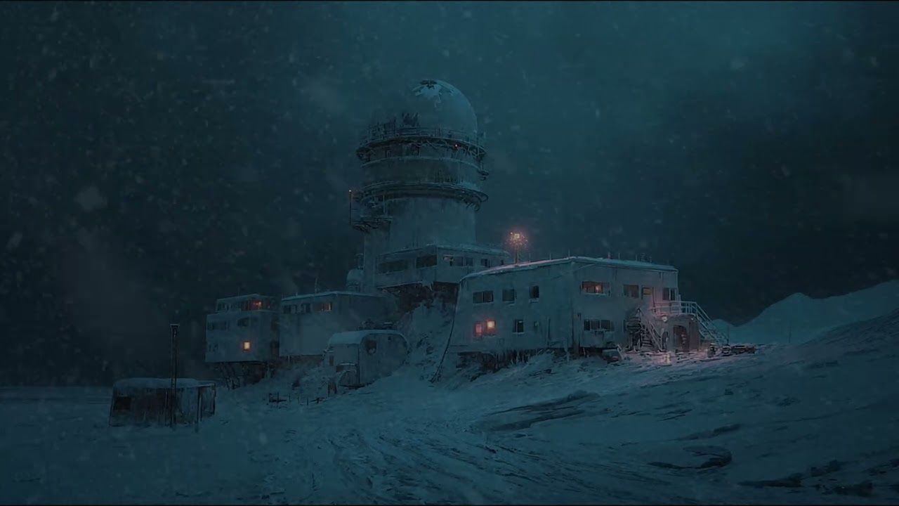 Relieve Stress with Powerful Winter Storm Sounds ❄️ Howling Blizzard Wind ASMR for 3 Hours