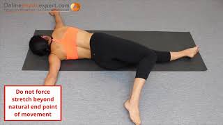 Scorpion Stretch - Advanced Level Exercise For Spinal Rotation Mobility